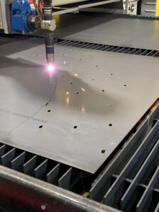 Laser cutting Hardox