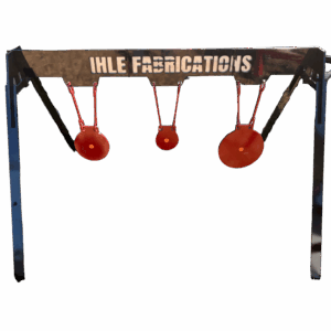 IHLE FABRICATIONS HARDOX® GUN TARGET RED