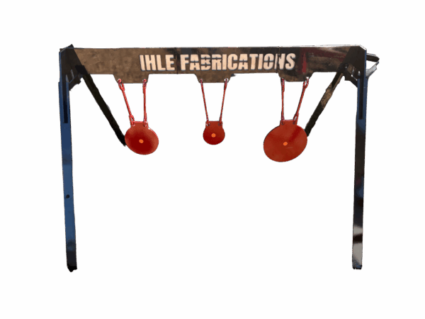 IHLE FABRICATIONS HARDOX® GUN TARGET RED